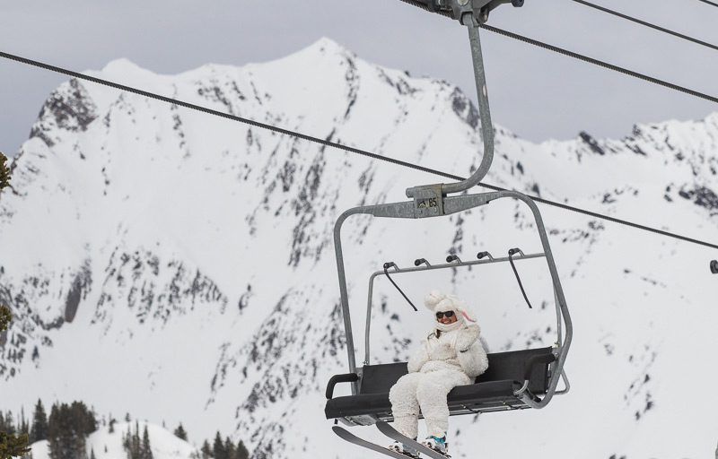 Easter Bunny in Morzine Easter Bunny in Morzine